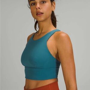 Lululemon Wunder Train Bra- Turquoise Tide